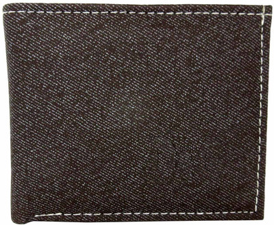 

Apki Needs Boys Brown Denim, Canvas Wallet(3 Card Slots)