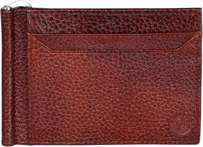

SCHARF Men Brown Genuine Leather Card Holder(8 Card Slots)