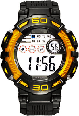 

DIRAY DR313GIV-BlackGold Space Hour Series 1/100th Chronograph & Alarm Watch - For Men