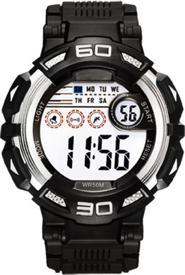 

DIRAY DR313GI-BlackWhite Space Hour Series 1/100th Chronograph & Alarm Watch - For Men