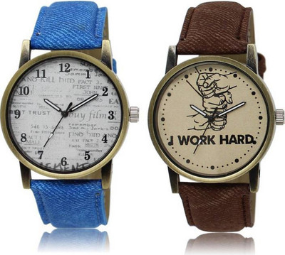 

piu collection PC-03 Heavy Graphics Printed Dial With Motivational Line Watch - For Boys & Girls