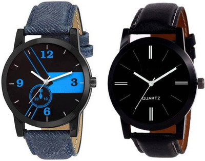 

T TOPLINE New Designer Multi-Color Leather Strap Boys Watch JMT-107 Watch - For Men