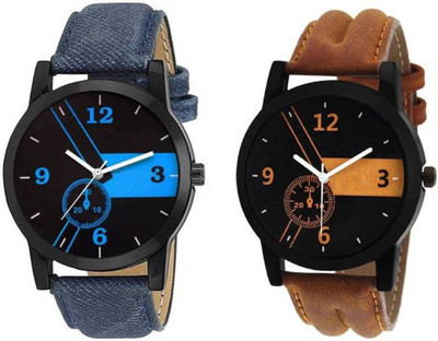 

JM SELLER New Designer Multi-Color Leather Strap Boys Watch JMT-105 Watch - For Men