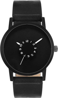 

GUOYU Black Designer Rich~Look Pattern Watch For Men And Women For Boys And Girls Watch - For Couple