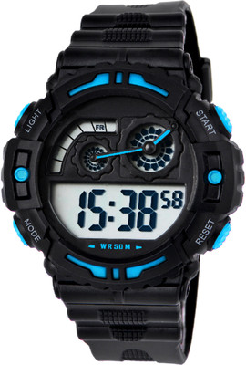 

DIRAY DR339G4-BlackAqua Unique Dial Technometer Style Chronograph Multi-function Watch - For Men