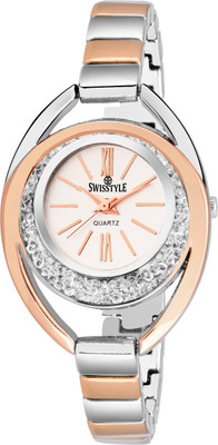 

Swisstyle SS-LR1418-WHT-CPR Watch - For Women