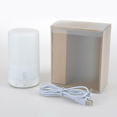 

Shrih Aromatherapy Essential Oil Purifier Aroma Diffuser Air Humidifier with 4 Timer Settings & 7 Colors Changing Light, White Portable Room Air Purifier(White)