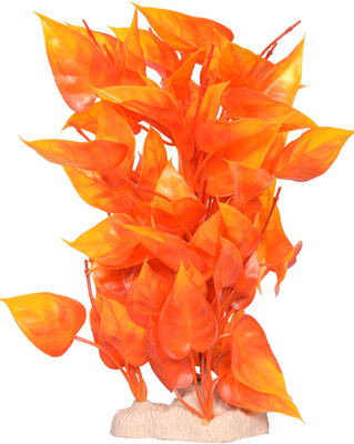

Liger India Aquarium/ Fish Tank Decorative Artificial Plant Laterite Planted Substrate(Orange)
