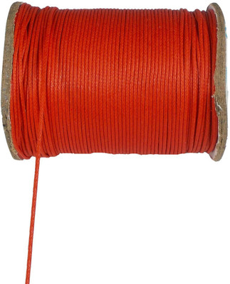 

Sparkle RED cotton wax cord 1.00MM-001