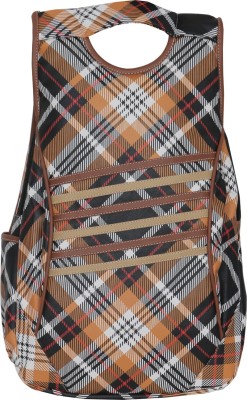 

FD Fashion Soft Luggage Light Weight & Fashionable 20 L Backpack(Multicolor), Tan