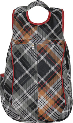 

FD Fashion Soft Luggage Light Weight & Fashionable 20 L Backpack(Multicolor), Red