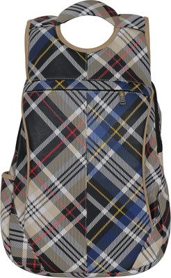

FD Fashion Soft Luggage Light Weight & Fashionable 20 L Backpack(Multicolor), Beige