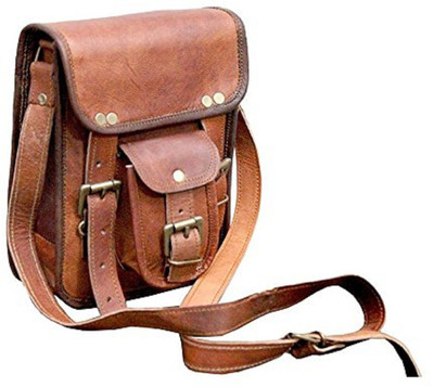 Habeeb Bags AA36 Messenger Bag(Brown, 3 L)