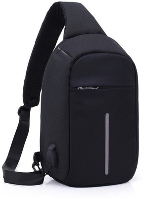 

AllExtreme Anti theft Backpack Laptop Bag(Black)