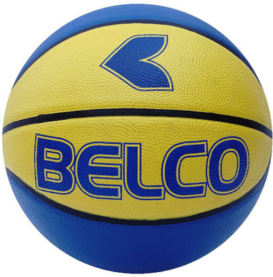 

BELCO New Viking Basketball Size  Yellow Basketball - Size: (Pack of 1, Multicolor