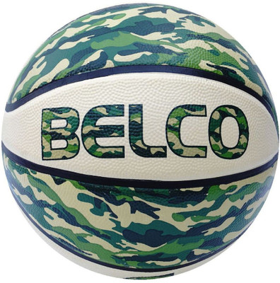 

BELCO New Street Basketball Size  Green Basketball - Size: (Pack of 1, Multicolor