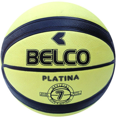 

BELCO New Platina Basketball Size  Basketball - Size: (Pack of 1, Multicolor