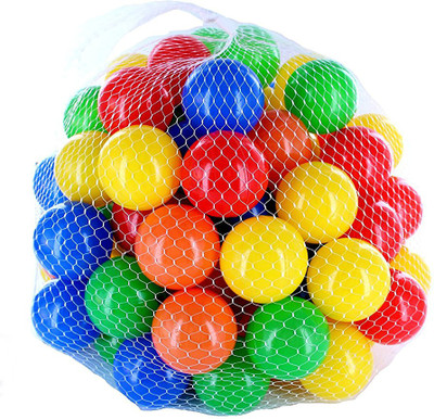 

EEVOVEE 24pcs Plastic Color Balls for Kids Similar Size of Cricket Ball Jumping Ball(Pack of 24, Multicolor), Muilti