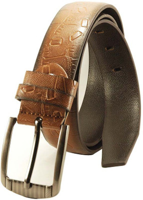 

The Rhino Men Casual, Formal, Evening Brown Artificial Leather Belt