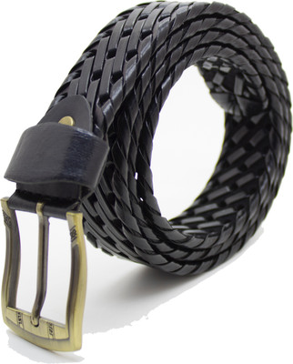 

Bageera Men & Women Casual, Party Black Genuine Leather Belt
