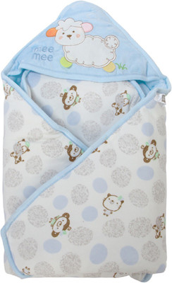 

MeeMee Printed  Blanket(Cotton, Blue