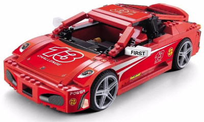 

Sanyal F430 Racing Pacemaker Challenging King Size Car Construction Block Set, 512+ Pcs, Big Size(Multicolor)