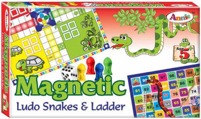 

Goyal Traders Magnetic Ludo Snakes and Ladders Board Game Board Game