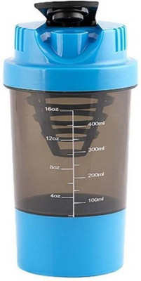 

Benison India Smart Advanced Gym Cyclone 500 ml Shaker(Pack of 1, Blue)