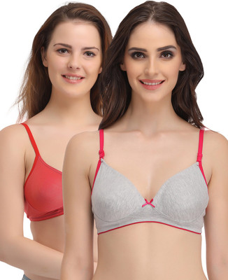 Clovia Women T-Shirt Non Padded Bra(Multicolor) Clovia Women T-Shirt Non Padded Bra(Multicolor)