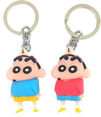 

MGP Fashion pvc shinchan and new indian currency combo gift key chain Key Chain(Multicolor)