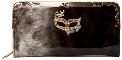 

Aliado Casual Black Clutch