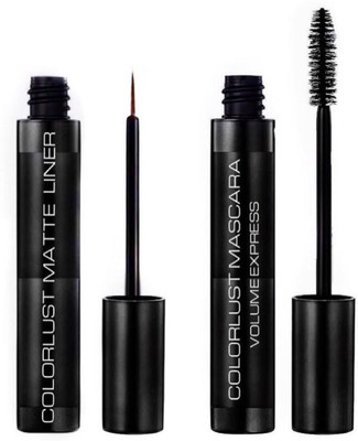 

Colorlust Volume Express mascara and precision Eyeliner(Set of 2)