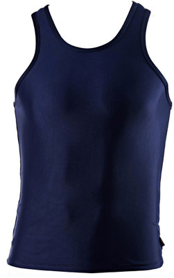 

Lycot Compression Vest Men Compression(Blue Sleeveless