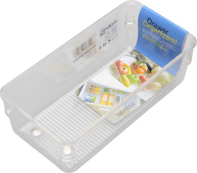 

Sukot 1 Compartments Plastic Storage Organizer(Clear transparent)