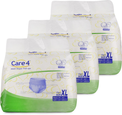 

care 4 pullupdiaper Adult Diapers - XL(30 Pieces)