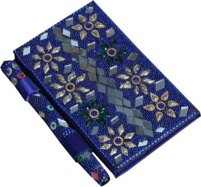 

Shop Frenzy Pocket-size Diary(Handcrafted Gift Set, Blue)