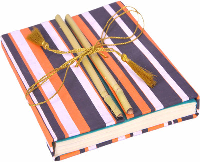 

DI-KRAFT A5 Diary(HANDMADE PAPER DIARY AND BOOKMARK, MultiColor23)
