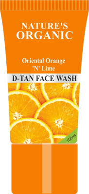 

Nature Essence Nature's Organic Oriental Orange 'N' Lime D-Tan Face Wash(150 ml)