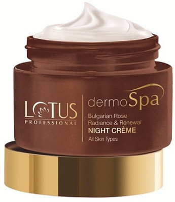 

Lotus Professional Dermo Spa Bulgarian Rose Radiance and Renewal Night Creme(50 g)