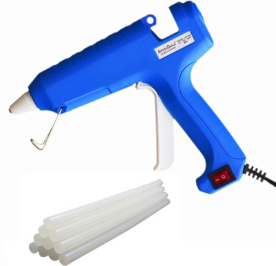 

APTECHDEALS GLUE GUN 80W | With 10 Stick | On Off| High Quality | APT-80 80W Hot Melt Glue gun with 10 Glue Stick Standard Temperature Corded Glue Gun(11 mm)