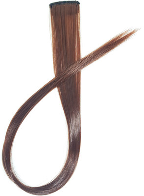 

Fully Synthetics Coloured Highlighter Extensions For Girls - 2 Pcs Hair Extension