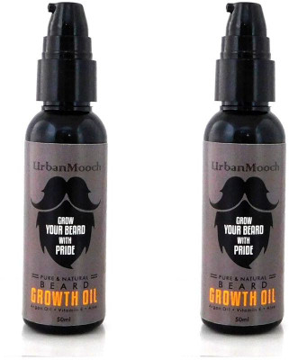 

urbanmooch Beard hair growth oil with vitamin E Hair Oil(100 ml)