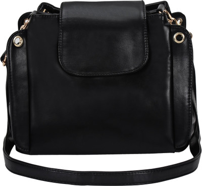 

Lychee Bags Sling Bag(Black)