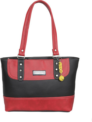 

FD Fashion Soft Luggage Shoulder Bag(Red, Black), Black;red
