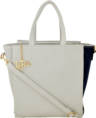 

LaFille Hand-held Bag(Grey, Black), Black;grey