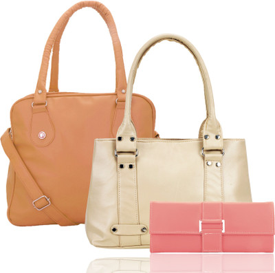 

Lady bar Shoulder Bag(Tan)