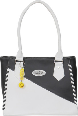 

FD Fashion Soft Luggage Shoulder Bag(Black, White)