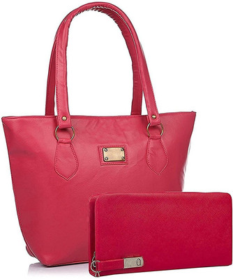 pynk fashion Hand-held Bag(Red)