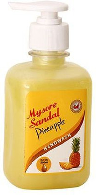

Mysore Sandal Mysore Pineapple Hand-Wash Pack*2(250 ml, Pump Dispenser, Pack of 2)