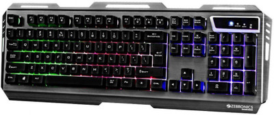 

zebronic Transformer Wired USB Gaming Keyboard(Black)